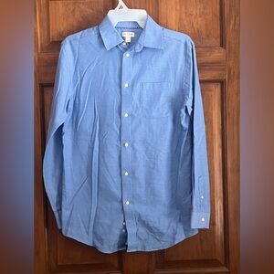 Boys Cat & Jack size XL (16) long sleeve r dress shirt